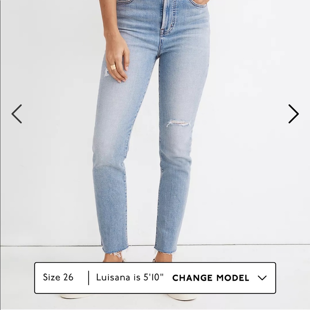 Madewell Perfect Vintage Jeans in Coffey Wash Size 25